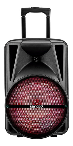 Imagem 1 de 3 de Alto-falante Lenoxx CA340 portátil com bluetooth preto 110V/220V 
