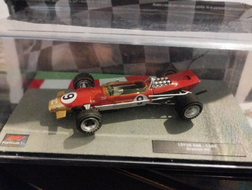 F1 Lotus 49b  Colección 1 43  11cm Salvat Ixo Hill 1968