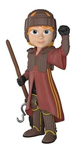 Funko Rock Candy: Harry Potter- Ron Con Uniforme De Quidditc
