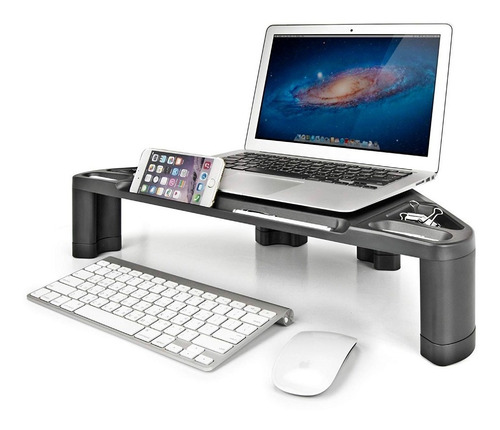 Imagen 5 de 6 de Soporte Esquinero Pc Monitor Escritorio Notebook Aidata