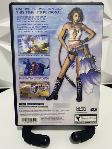 Final Fantasy X Ps2 + Caja De Disco Final Fantasy X-2 (Usado)