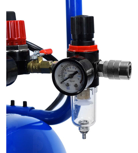 Compresor De Aire Libre De Aceite Elite Ca5035 3.5 Hp 50l Color Azul Fase Eléctrica Monofásica Frecuencia 60 Hz