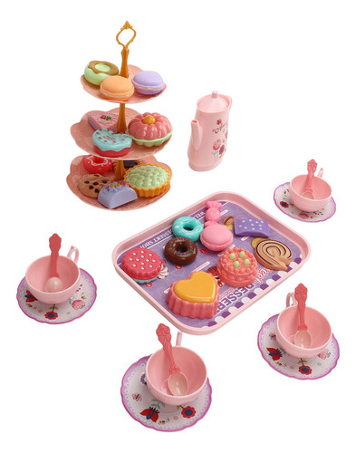 Set De Té Para La Tarde Para Niños, Tetera De Simulación, Ta