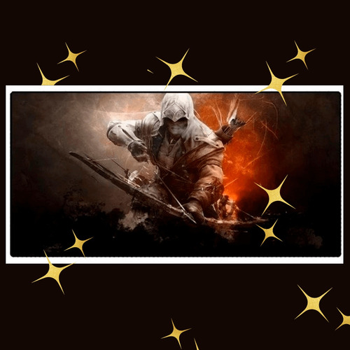 Mouse Pad Extra Grande Assassin's Creed 70 Cm De Comprimento