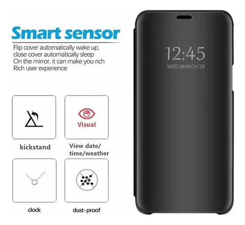 Qk Funda Para Samsung Carcasa Com Soporte Y 2 Mica Vidrio