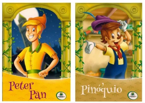Imagem 6 de 8 de Kit Livro Infantil - Clássicos De Ouro - 10 Und