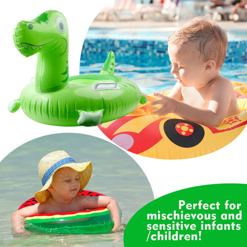Hh Anillo De Natación Inflable Laughhe For Niños Con Doble