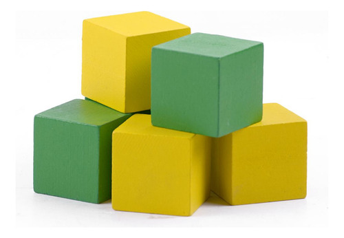 7 Unidades De Bloques De Construcción De De Juguete Para