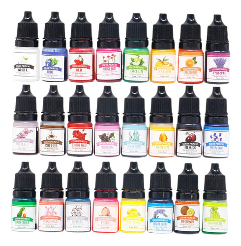 Youpin 24 Vibrantes Concentradas De Pigmento De Color