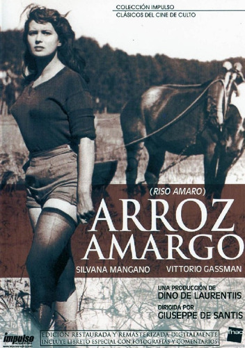 Arroz Amargo - Película Dvd