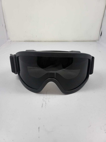 Gogles Black Motocross Gotcha Tacticos Proteccion Rg802 Negro Negro Unitalla