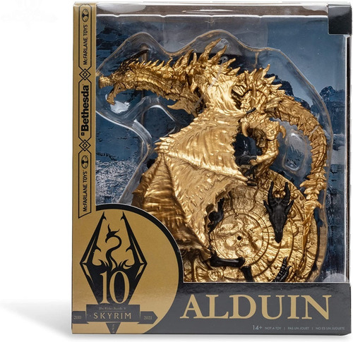 Mcfarlane: The Elder Scrolls V Alduin Gold En