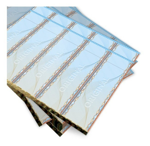200 Ingressos Papel Moeda Impressão Laser / Jato Tinta