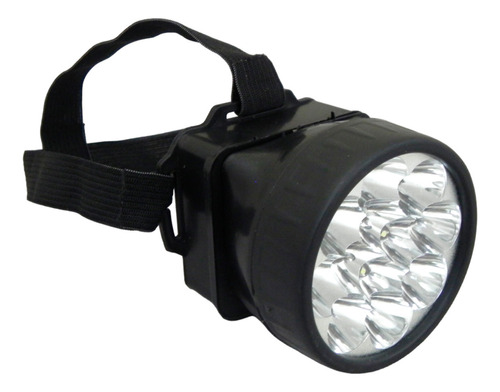 Linterna Minera Led Para Cabeza Soga Ajustable 12 Led