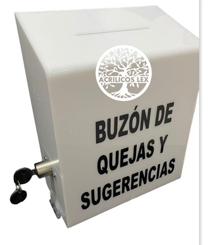 Exhibidor Buzón Blanco 8 Pzs Lex