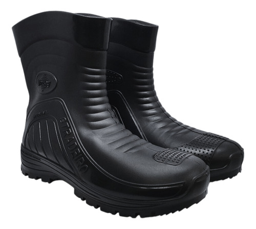 Bota Chuva Impermeável Moto Motociclista Motoqueiro Com Ca