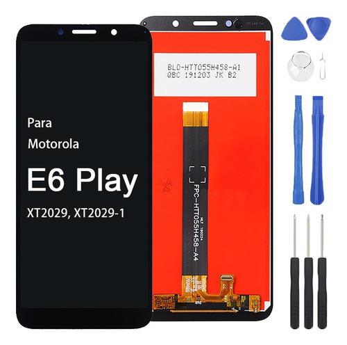 Pantalla Display Touch Lcd Para Motorola E6 Play Xt2029