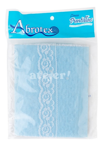 Puntilla De Nylon Abrotex Art 336 De 30mm X 10 Metros