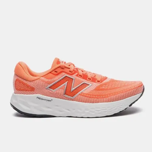 Tênis Feminino Fresh Foam X Evozv4 New Balance Coral Liso