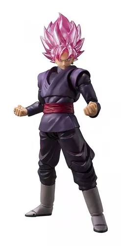 Boneco Action Figure Miniatura Goku Black Super Sayajin Rose