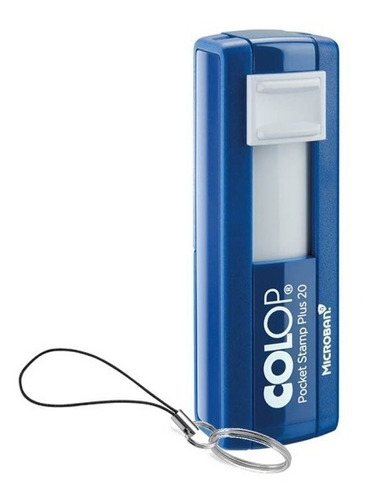 Sello Portátil Colop Pocket 30 Con Llavero, Goma Laser 