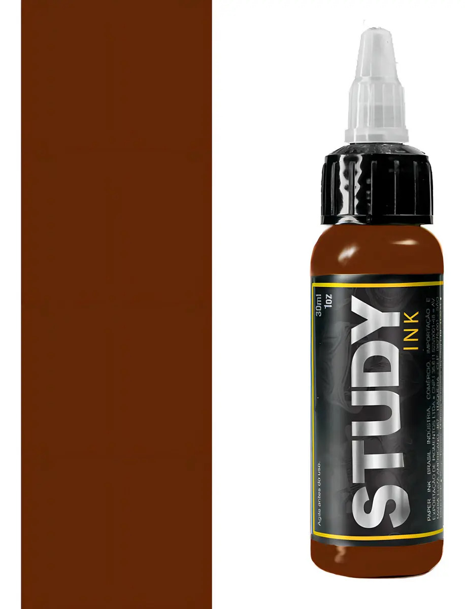 Tinta Inkerz Study Tattoo Tatuagem 30ml Diversas Cores Cor Ferrugem