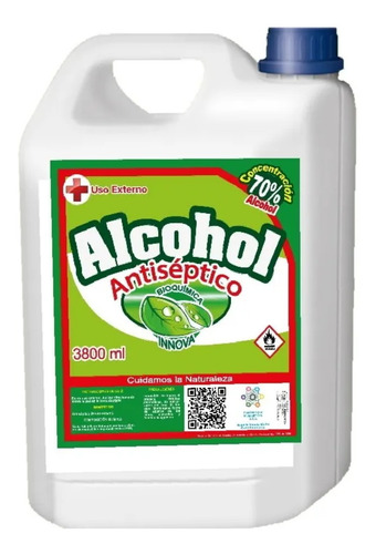 Antiséptico Alcohol - L a $1088