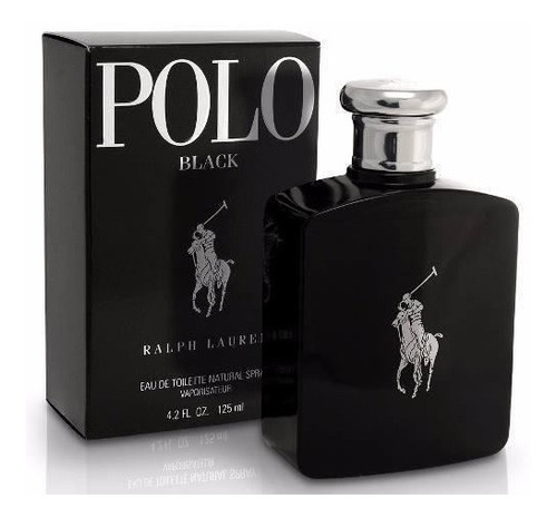Polo Black Caballero 125 Ml Ralph Lauren Spray - Original
