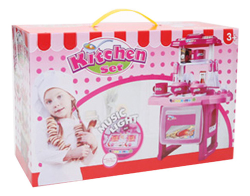 Vajilla, Juguetes, Juegos Para Niños, Cocina Con Luz Y Músic