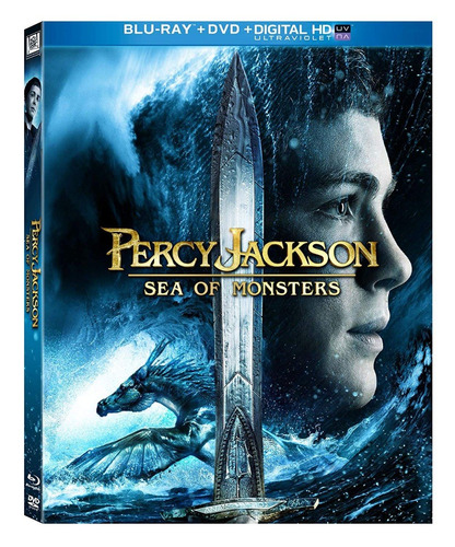 Blu-ray + Dvd Percy Jackson 2 Sea Of Monsters