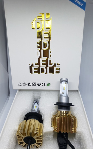 Kit Led Cree H11 H8 H16l Gold Reemplaza Xenon 20.000 Lumens
