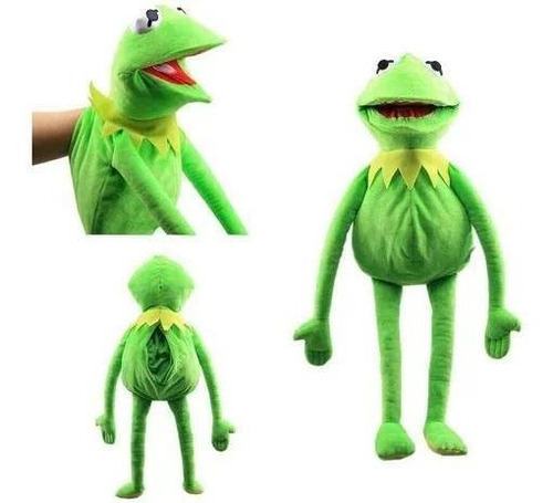 Kermit La Rana Marioneta De Mano Juguetes De Peluche 60cm