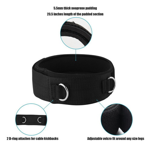 Correa De Banda De Muslo 2 Correas Ajustables Para Muslos De