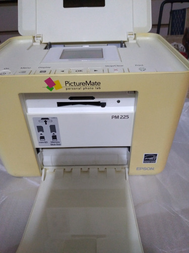 Epson Picture Mate Pm225 Con Cartucho Y Papel