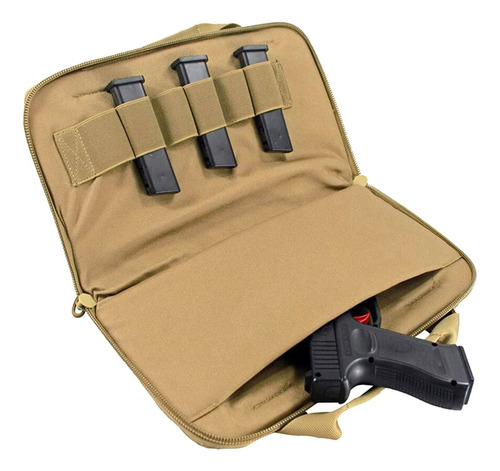 Bolsa De Transporte Táctica Para Pistola Glock 17 Beretta Px