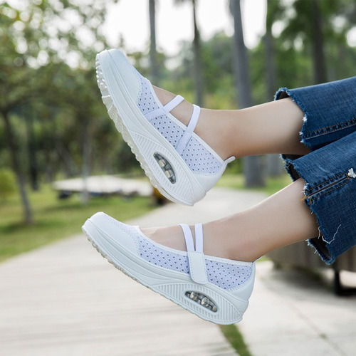 .. Zapatos De Enfermera Casual For Mujer Calzado For Caminar