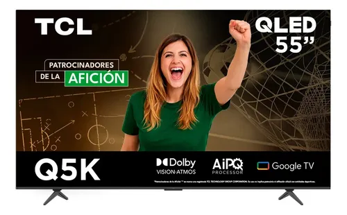 Tcl 55q5k Smart Google Tv 55in Procesador Aipq 4k Uhd Hdr