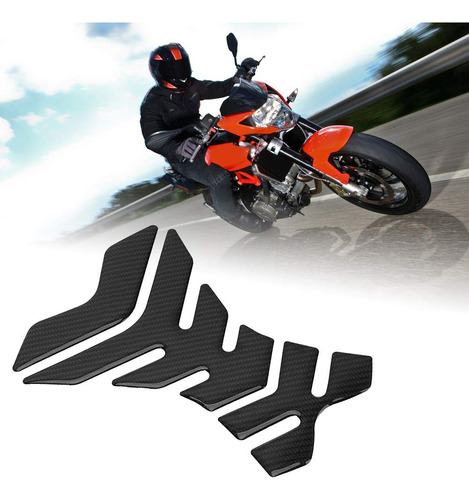 Universal Motocicleta Gas Tank Pad Protector Calcomanías De