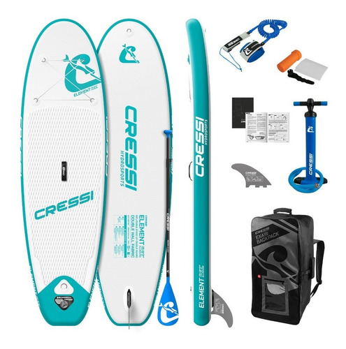 Tabla Cressi Paddle Board Inflable Modelo Element Isup 8.2