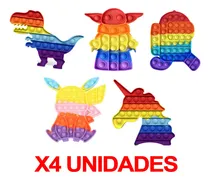 Comprar Fidget Toy Pop It Push Pop Juguetes Antiestrés Para Niños 
