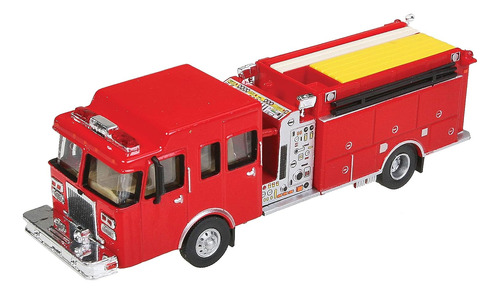 Vehiculo A Escala Walthers Scenemaster, Camion De Bomberos