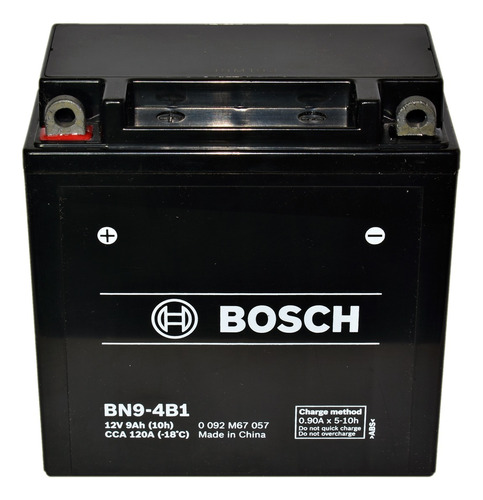 Batería De Moto Bosch Gel 12n94b 12v 135x75x139 Bosch