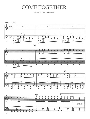 The Beatles: 22 Éxitos Para Piano, Teclado Y Órgano