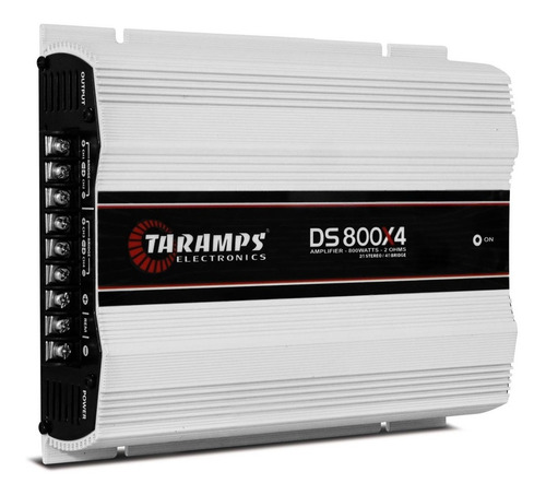 Modulo Taramps Ds-800 X4 800w Rms Rca Ds800x4 Amplificador