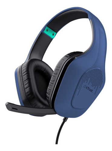 Auriculares Gaming Trust 24991 Gxt415b Zirox Blue Pc Consola