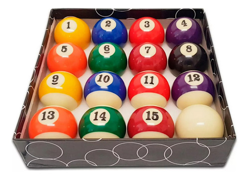 16 Bolas De Billar Pool-juego De Billar Profesionales Calida