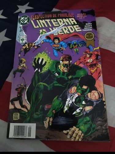 Revista Coleccionable Comic Linterna Verde N°9 De Dc Cómics 