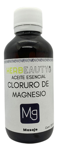 Aceite Esencial Masaje Herbeauty Cloruro De Magnesio 125 Ml