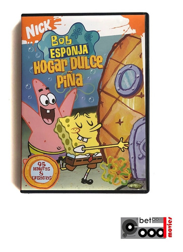 Dvd Bob Esponja: Hogar Dulce Piña / 8 Episodios / Como Nuevo