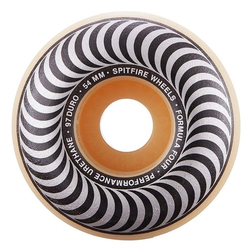 Roda Spitfire Classic Formula Four 54mm + Chave T
